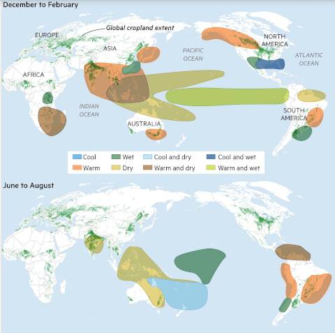 ENSO weather conditions