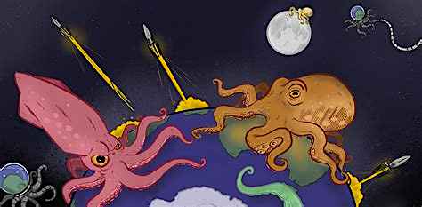 Octopods in space.