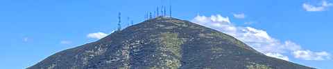 Photo of San Miguel Mountain, San Diego, California.